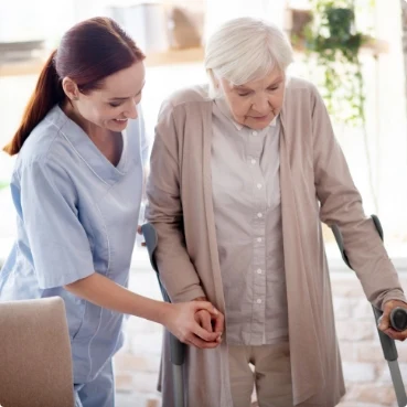 Residents enjoying life, care and companionship at Esmere Gardens Nursing Home in Moreton-in-Marsh.