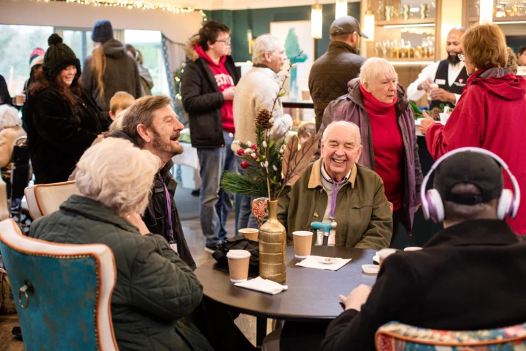 Residents enjoying life, care and companionship at Esmere Gardens Nursing Home in Moreton-in-Marsh.
