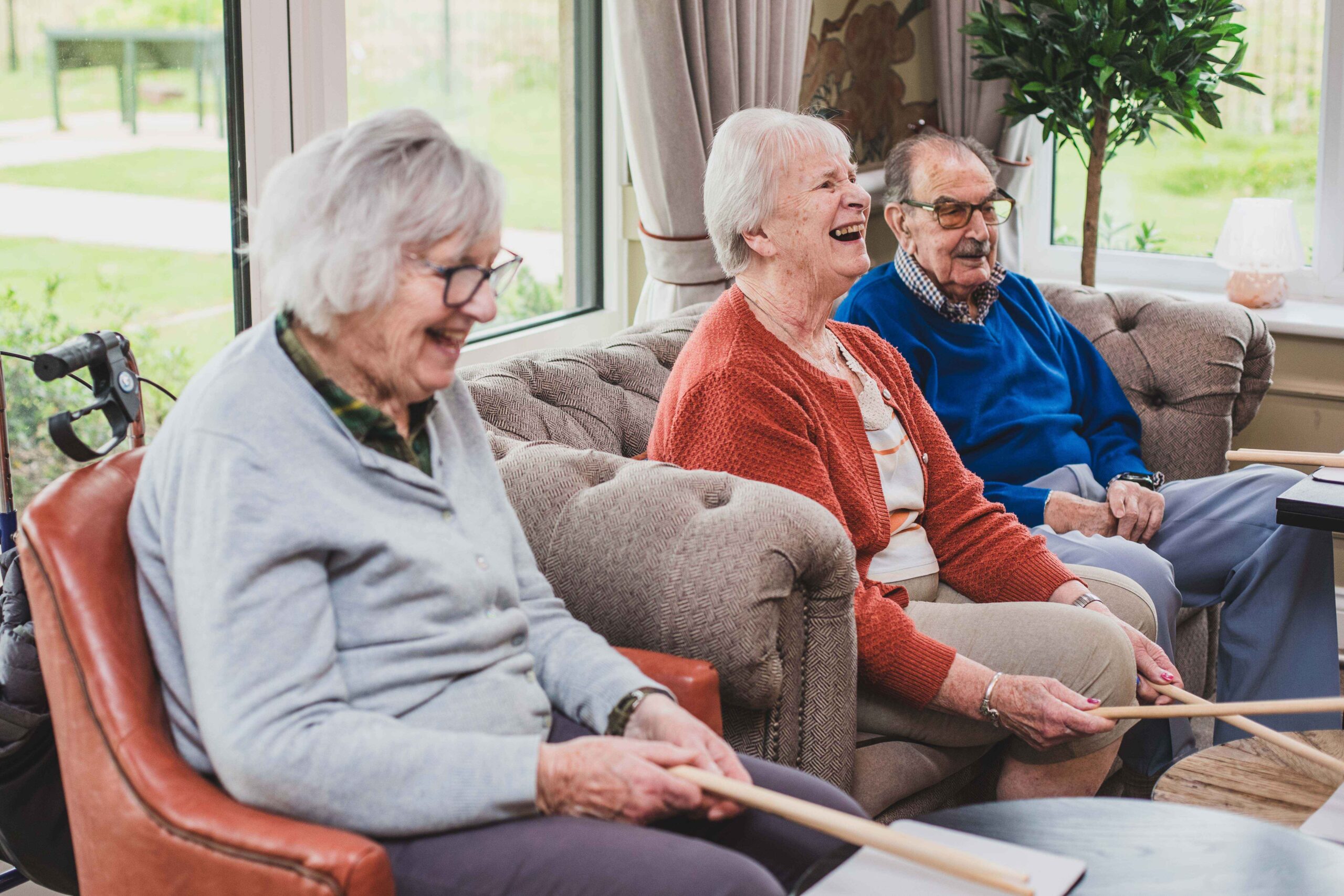 Welcoming Esmere Gardens care home environment for long-term residential and nursing care