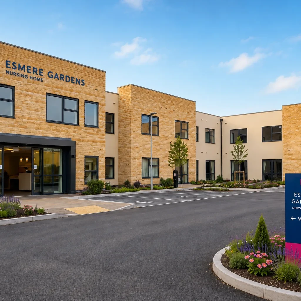 Esmere Gardens Nursing Home exterior building