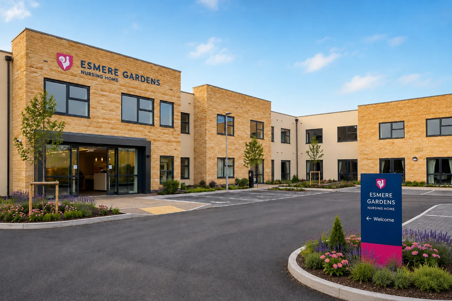 Esmere Gardens Nursing Home exterior building