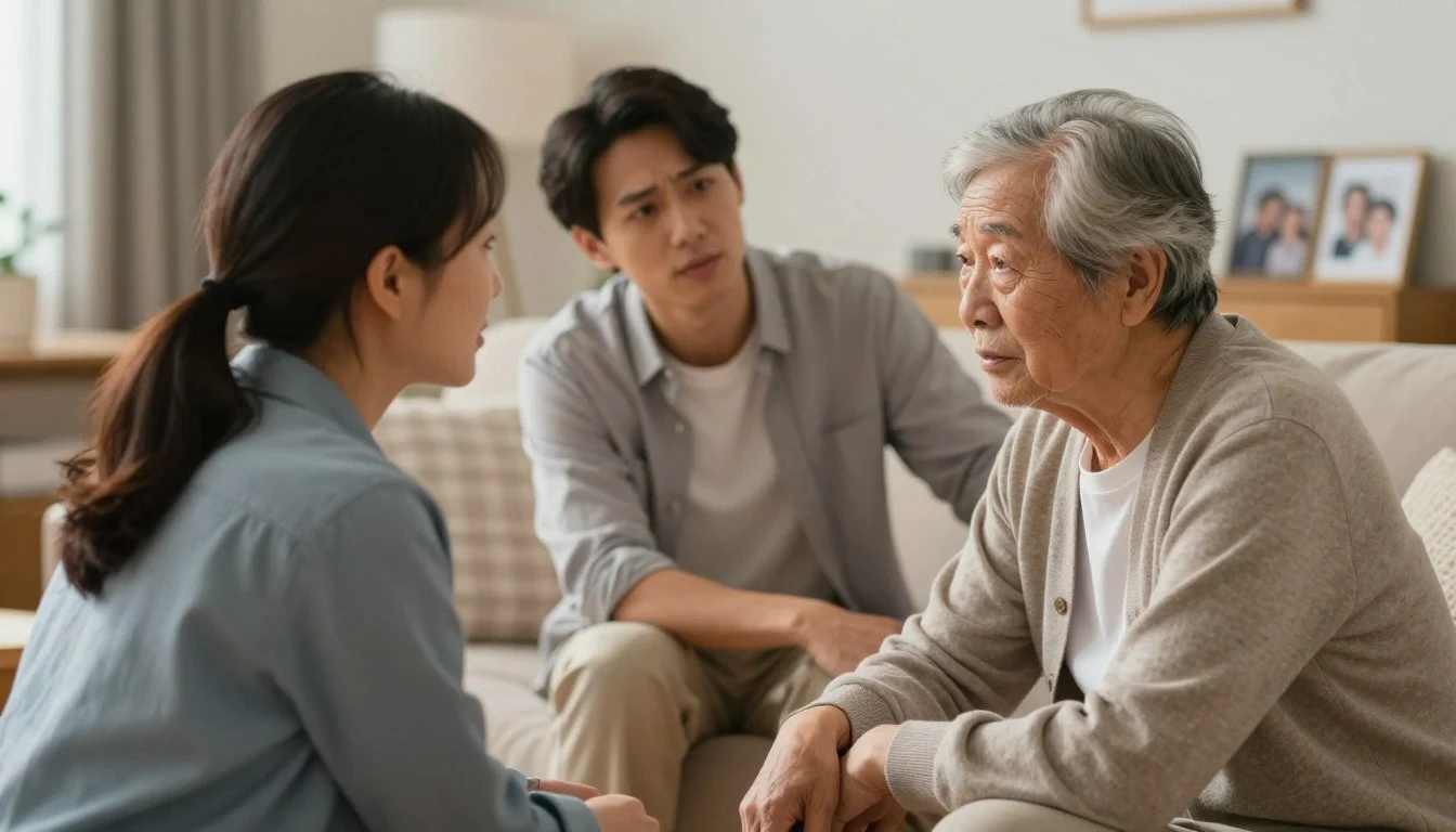 moving parent closer to family care home