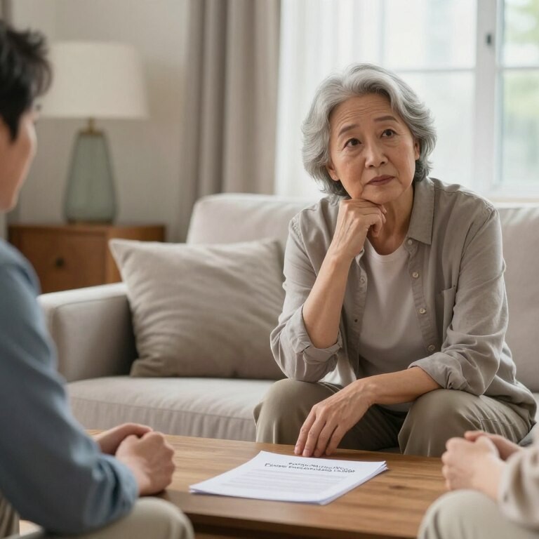 parent refuses care home