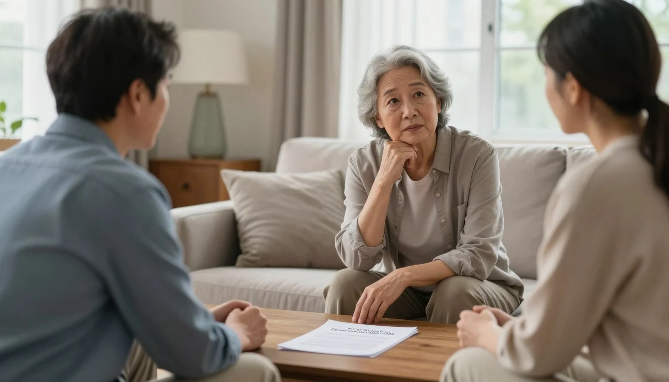 parent refuses care home