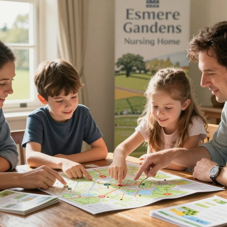 visiting a Cotswolds care home from London