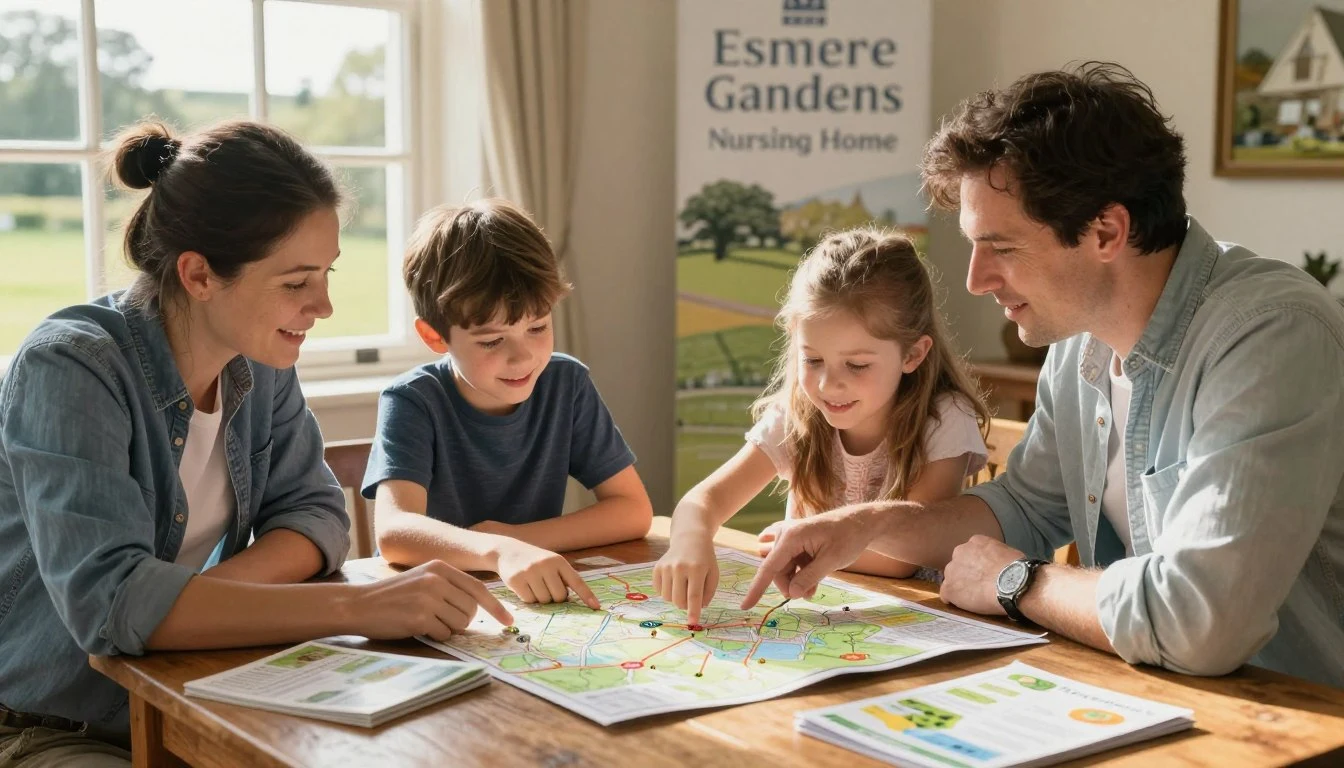 visiting a Cotswolds care home from London